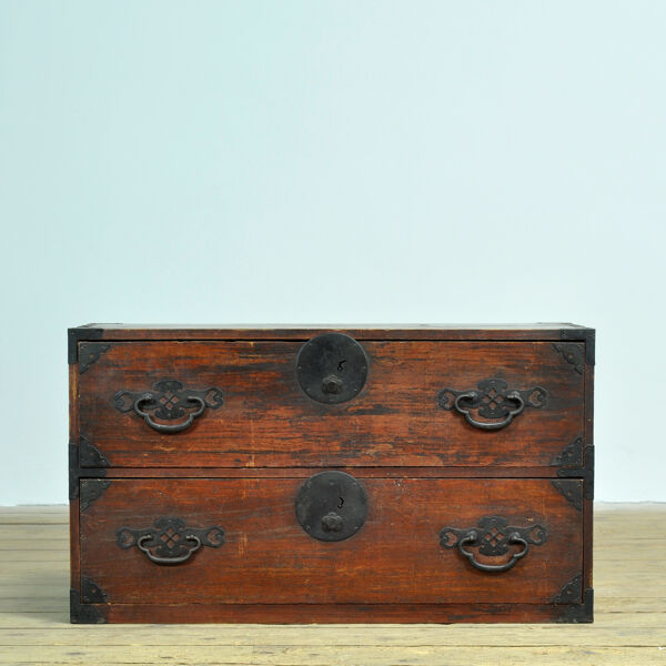 Commode Tansu japonaise, vers 1870