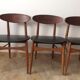 4 Scandinavian chairs 1950