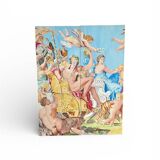 Diptyque baroque on canvas - The Triumph of Bacchus and Ariadne