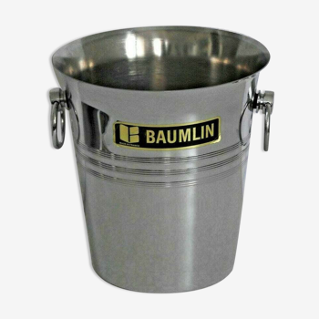 Baumlin swing handle silver metal champagne