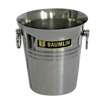 Baumlin swing handle silver metal champagne