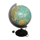 Bright earth globe