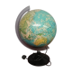 Bright earth globe