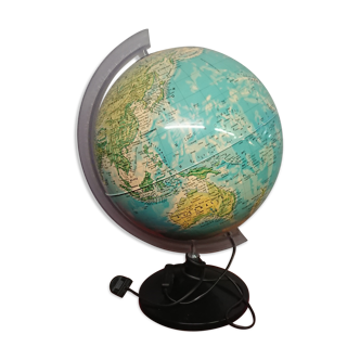 Bright earth globe