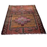 Tapis kurde vintage, 110 x 95 cm