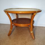 Rattan coffee table