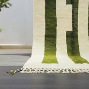 Handmade pure wool rug, size 160 x 250 cm