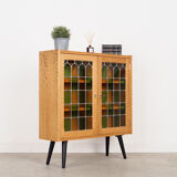 Oak showcase, Danish design, 1960s, production: Denmark