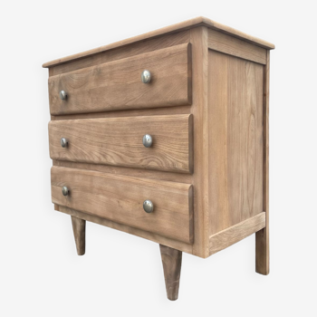 Vintage aerogummed chest of drawers with 3 drawers