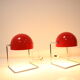 Mid-century table lamps designed by Josef Hurka for Napako, 1960's