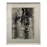 Grande photographie noir et blanc argentique XXe