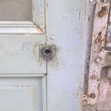 Ancienne porte intérieur vitrée