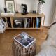 rattan coffee table