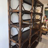 Rattan bookshelf