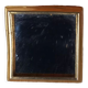 Miroir doré 3,5x3,5cm