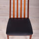 Leather and Teak Dining Chairs by Leslie Dandy for G-Plan, 1960s, Set of 6