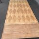 Renovated 1950s wooden Art Deco extendable dining table.