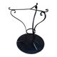 Napoleon III wrought iron pedestal table