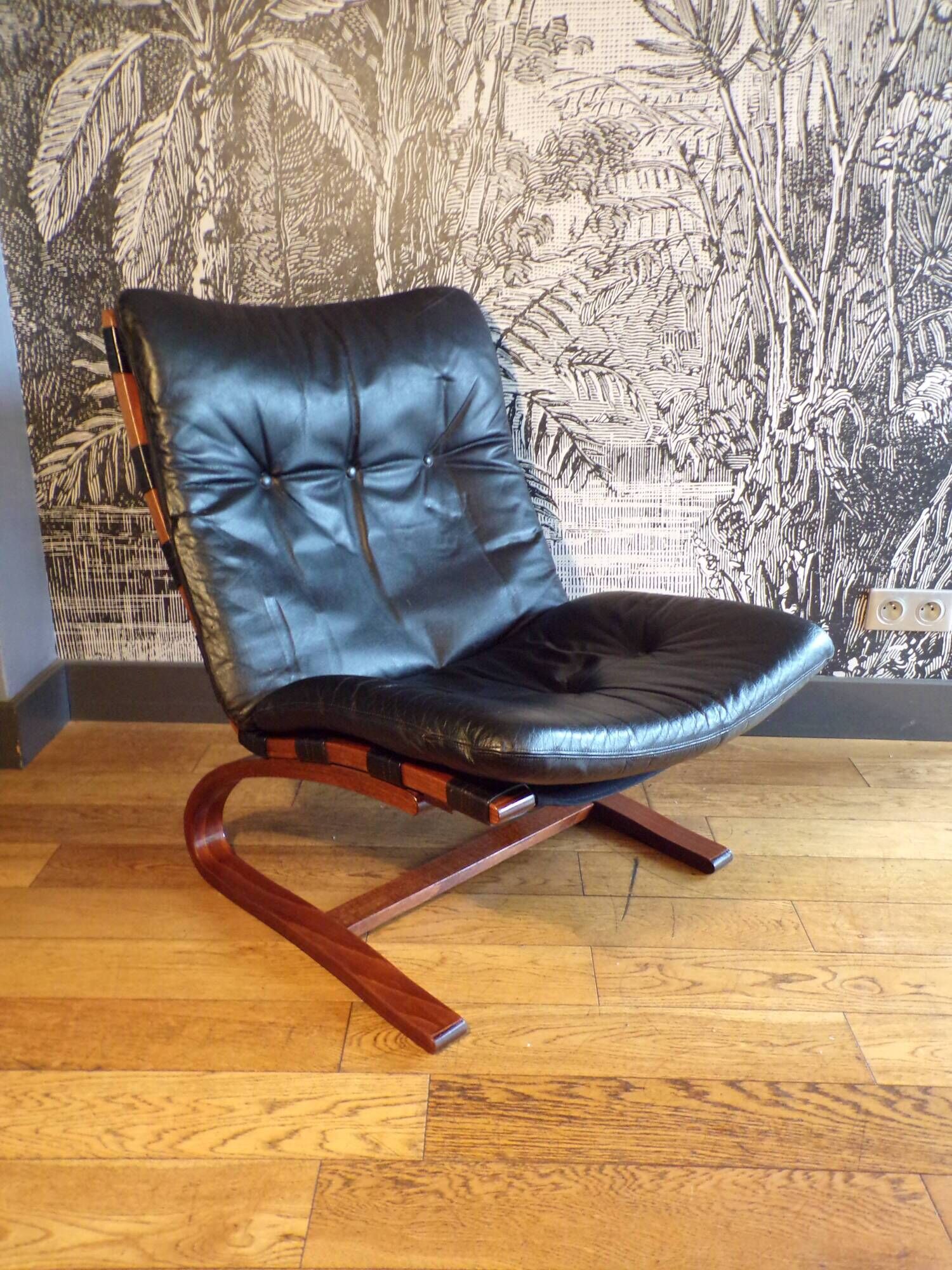 Kengu armchair by elsa & nordahl solheim for rybo rykken & co