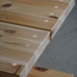 Stool / Table by eliaselias, made from recycled solid pine, Danish design 2022