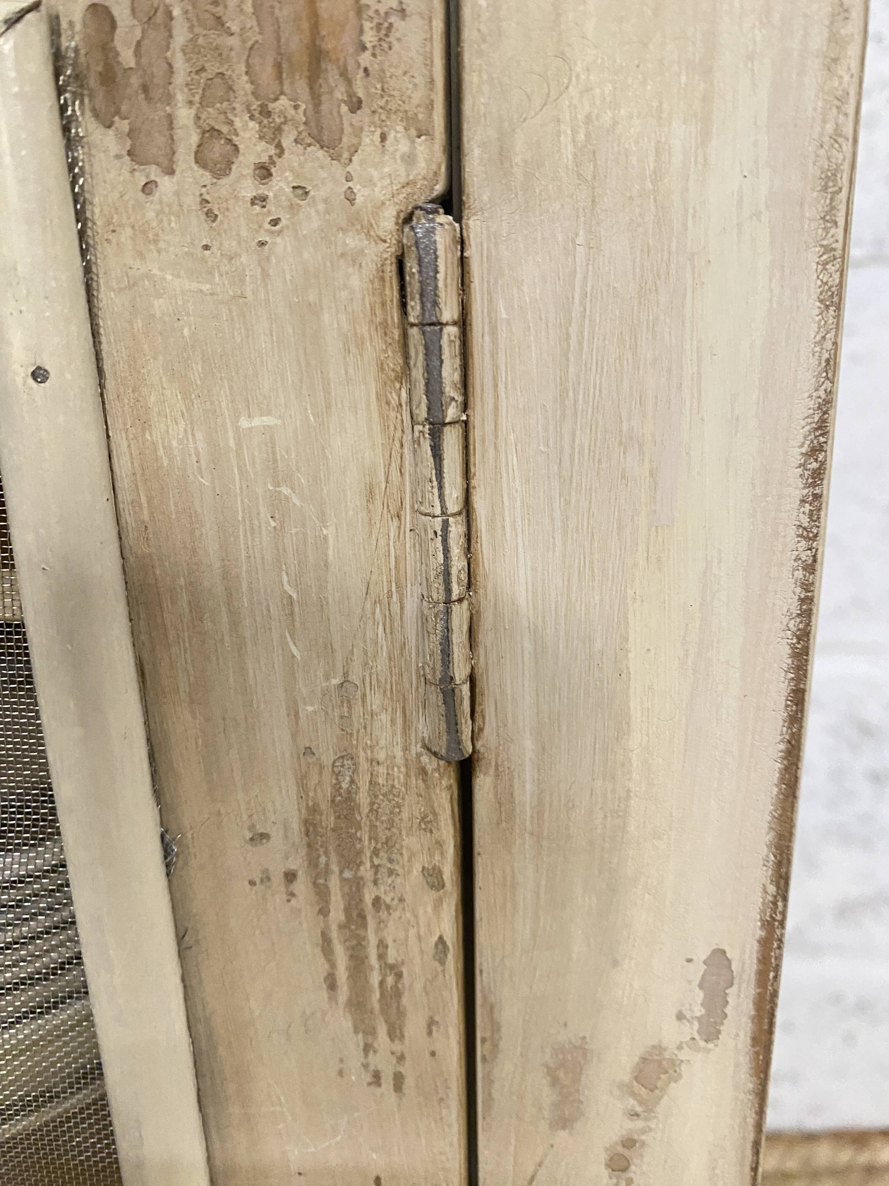 Old patinated pantry