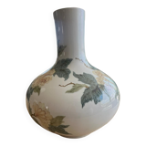 Porcelain vase lladro model jarron magno gallos