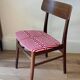 Set of 4 Scandinavian chairs "Willow" – Babel Brown Fabric