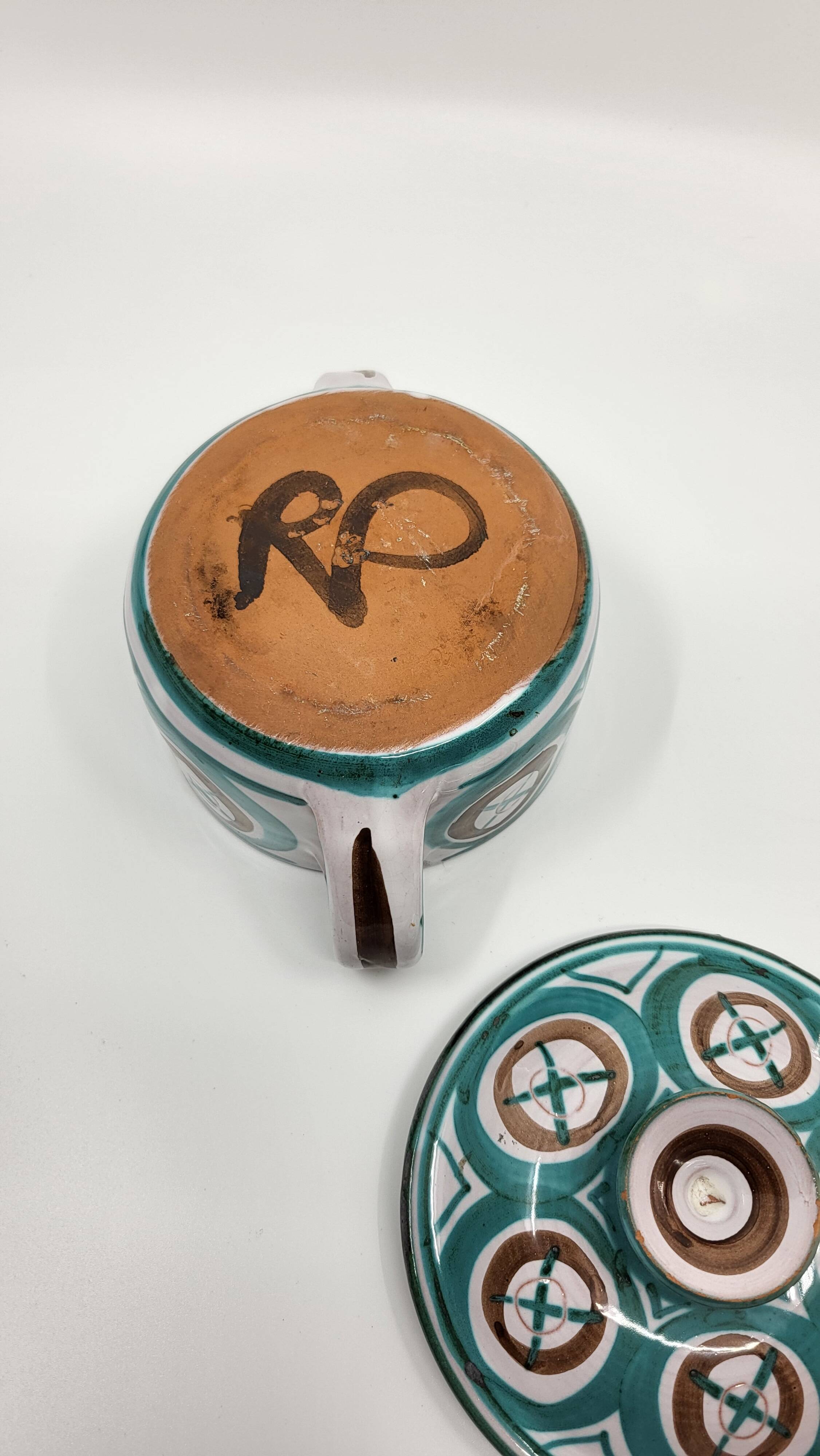 Candy box by Robert Picault in French ceramic Vallauris 1950/70