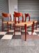 Set of 4 Møller 71 chairs