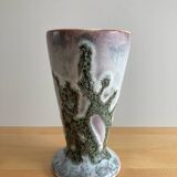 Ceramic vase, signed