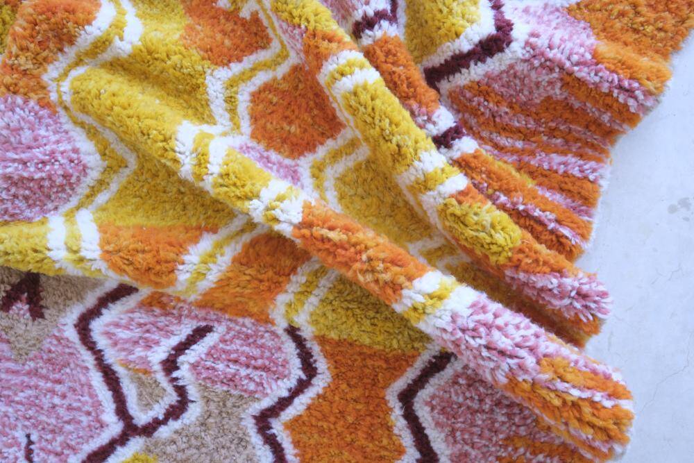 Modern Moroccan Boujad Rug - 271 x 210 cm