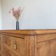 Commode ancienne art déco chêne massif - 4 tiroirs renovée