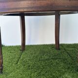 Napoleon III office chair in solid wood