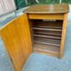 Armoire de rangement chaussures style scandinave en bois 1960