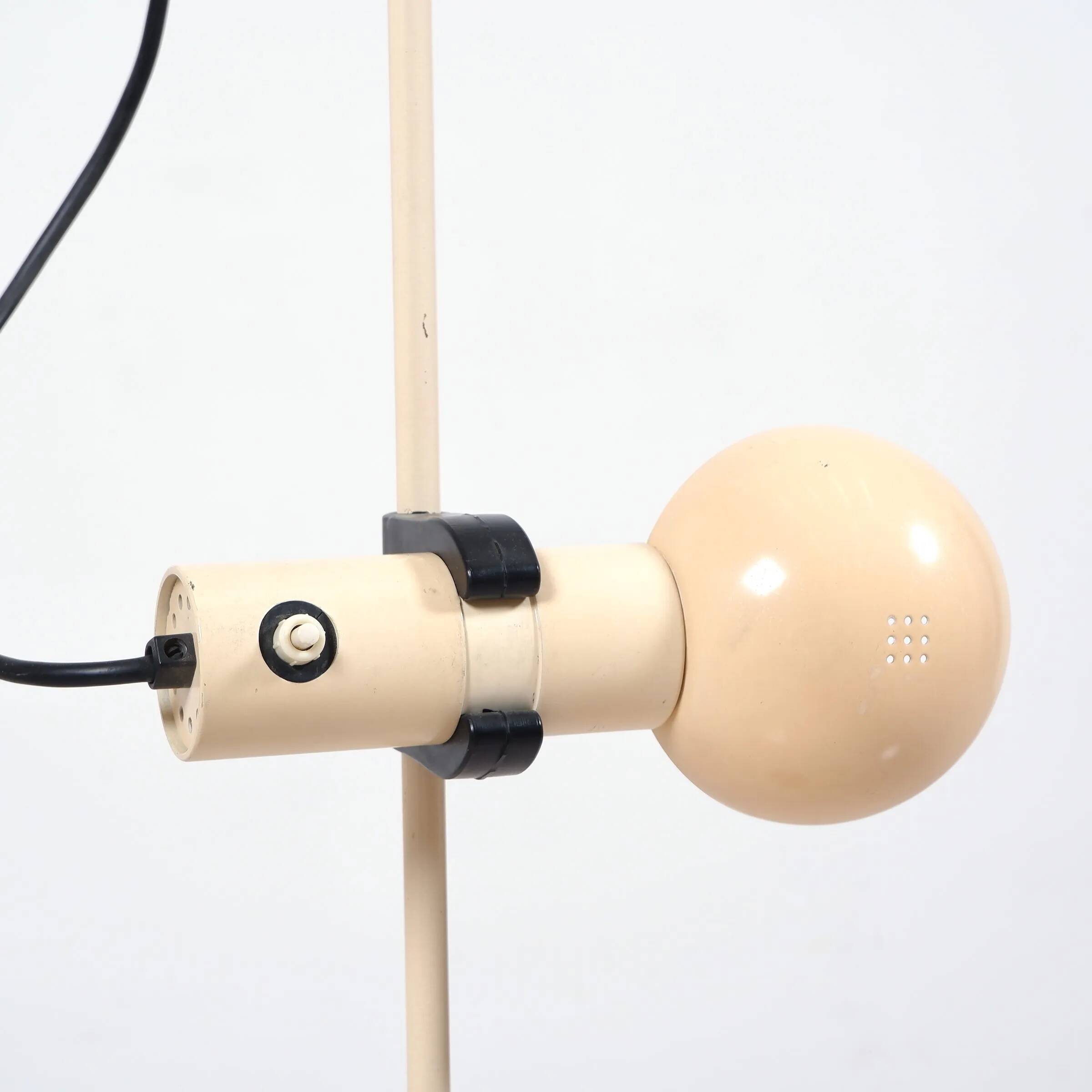 Adjustable floor lamp by Barbieri & Marianelli for Tronconi