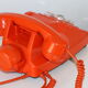 Telephone Socotel S63 orange 1981