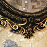 Beveled mirror Napoleon III