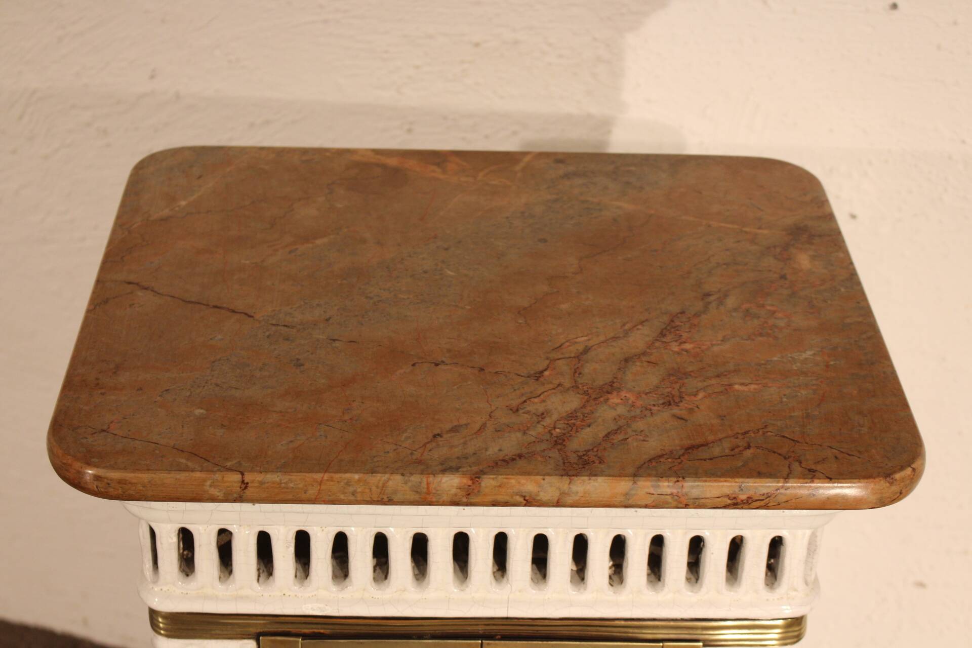 19th-century faience stove