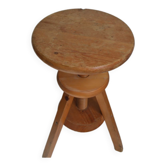 Adjustable screw stool