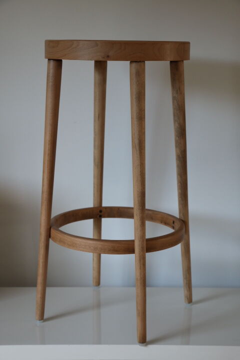 Stool baumann light beech 690mm