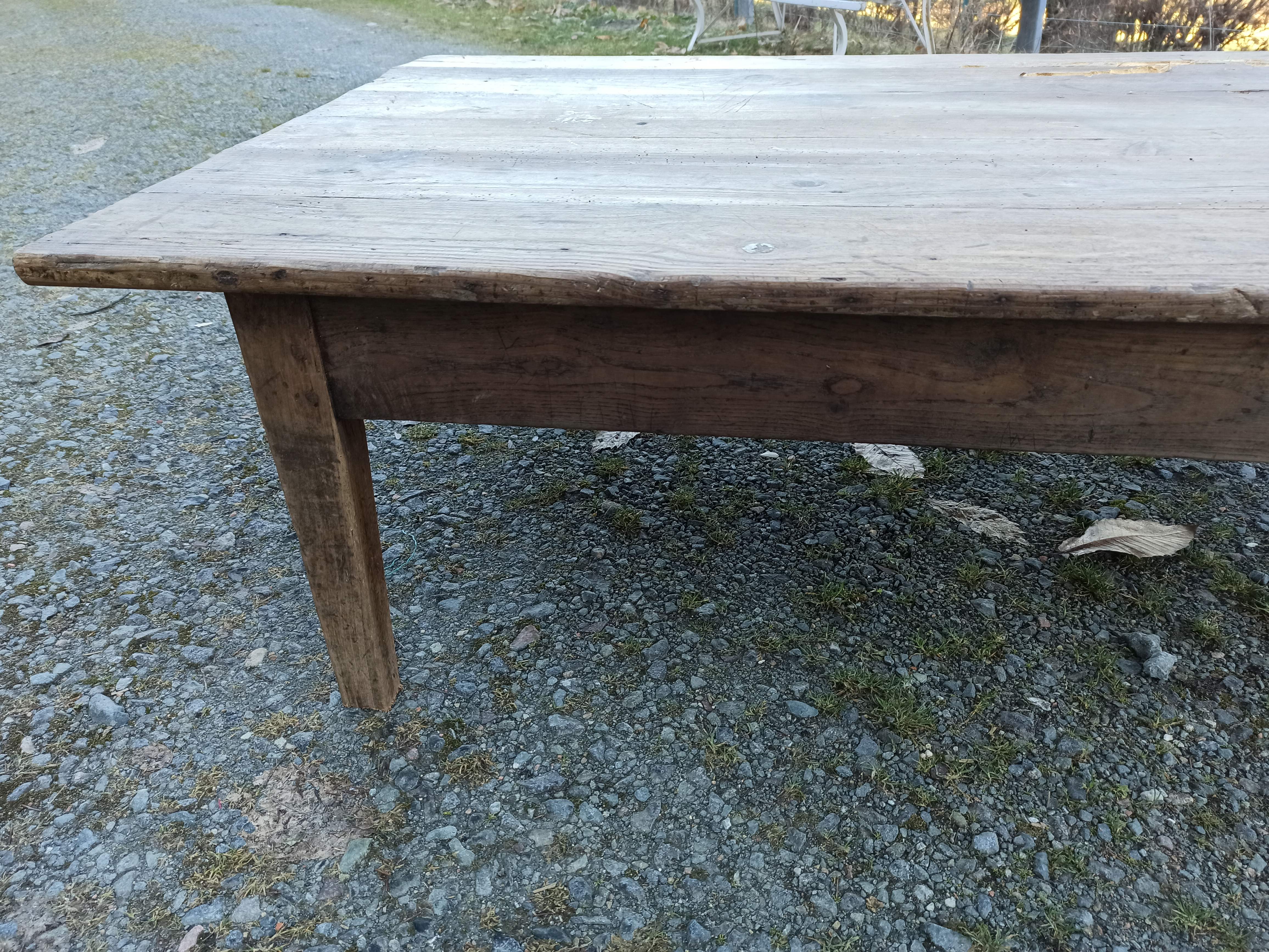 Cherry farm coffee table