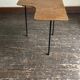 Bedside chair sofa end plywood folk art 1960