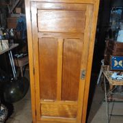 Parisian cabinet in solid wood with three drawers, marquetry and patina.