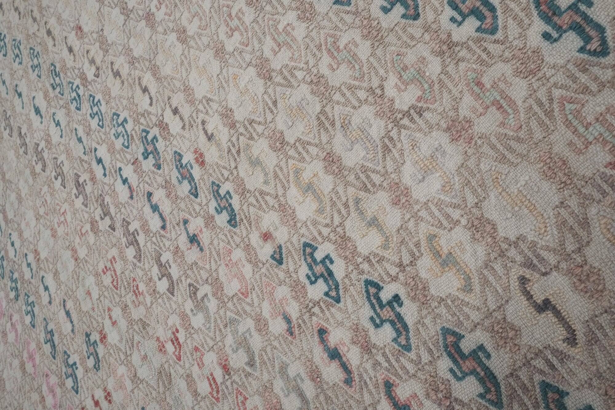 Tapis Kilim turc vintage tissé main
