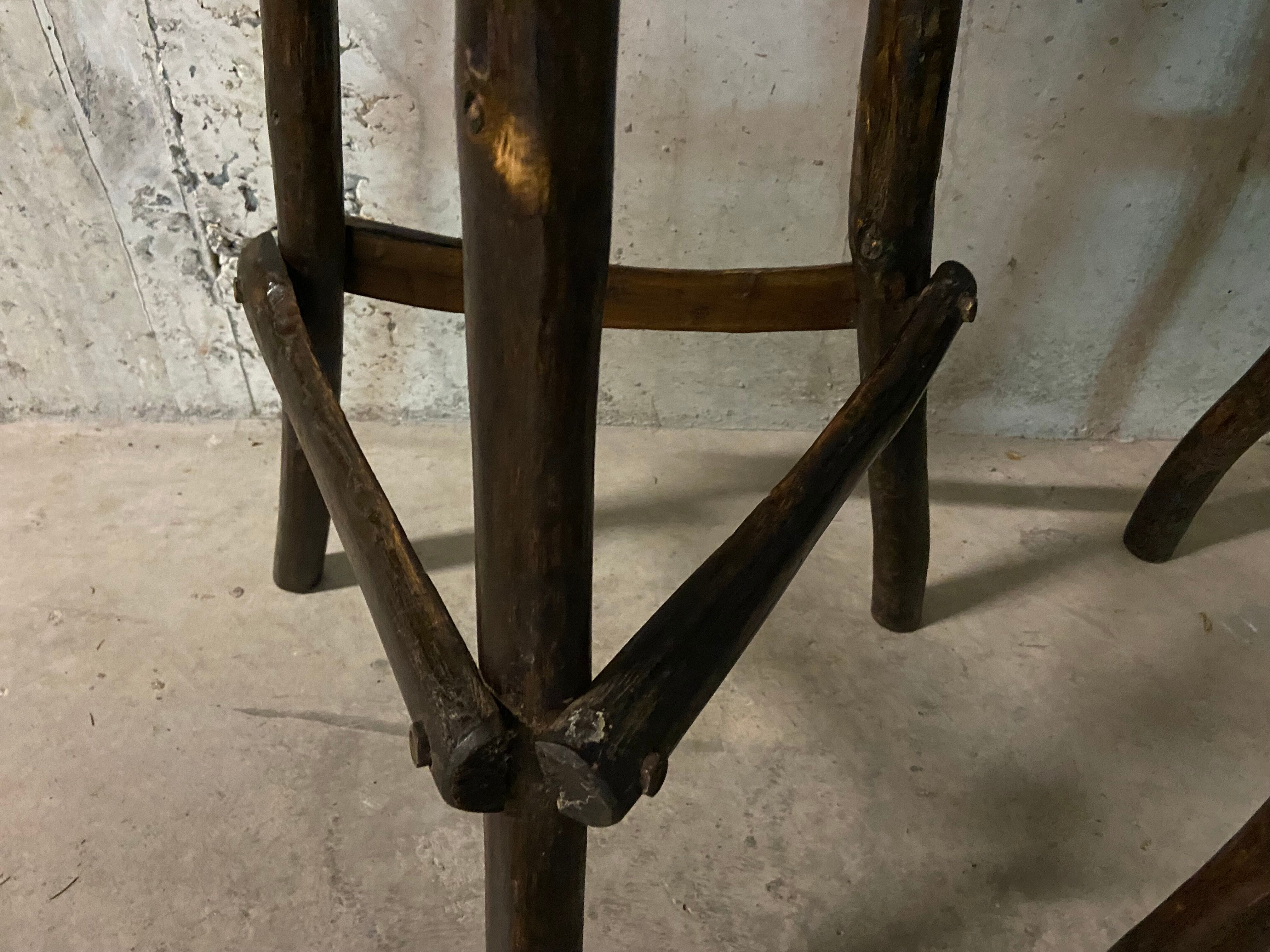 Rustic bar stools