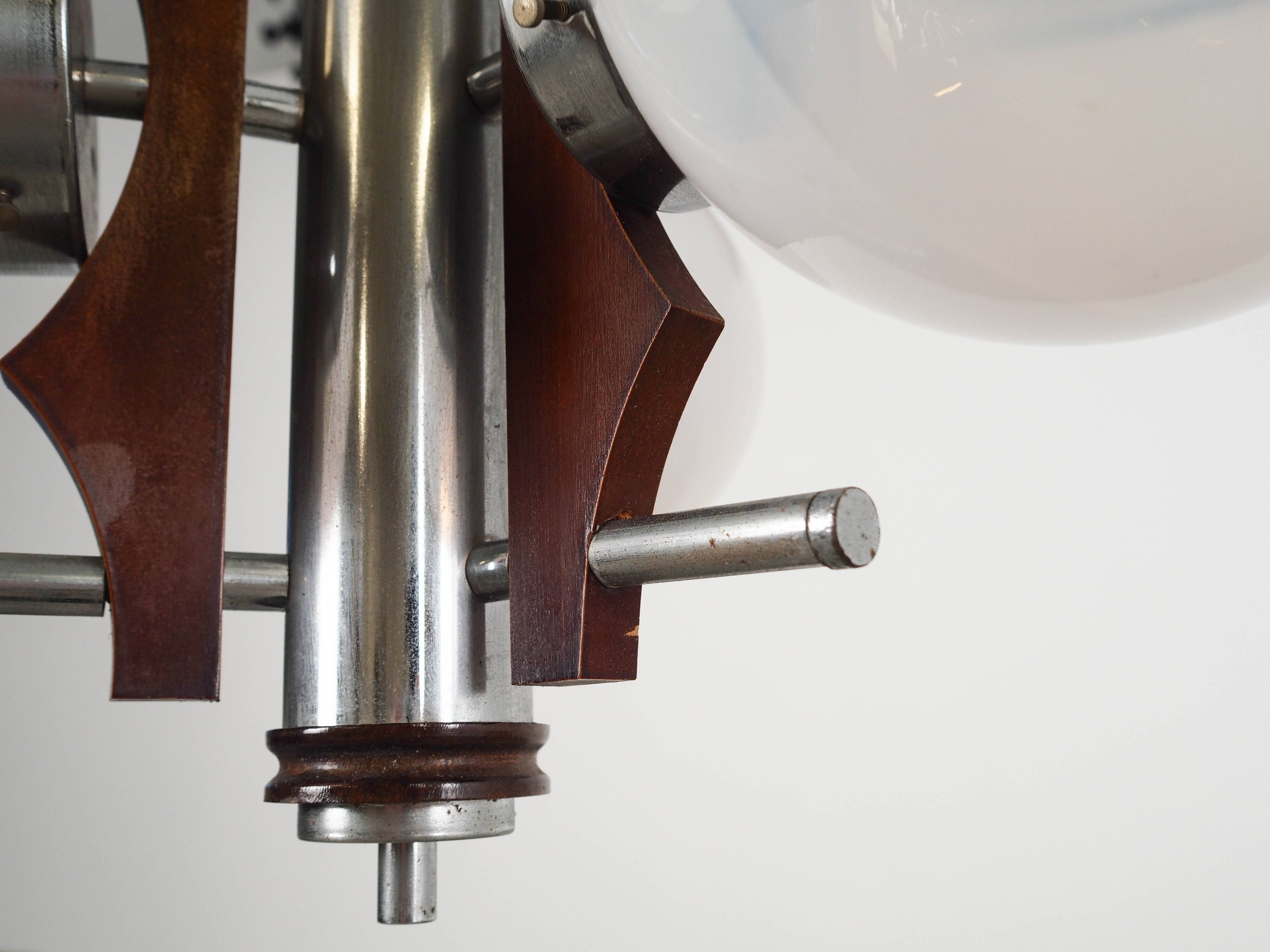 Pendant lamp, Murano glass, Italian design, 1970s, production: Italy