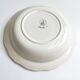 Vintage shallow dish L'Amandinoise model Paola white cream flowers