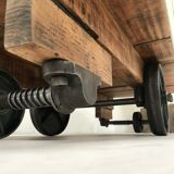 Industrial coffee table