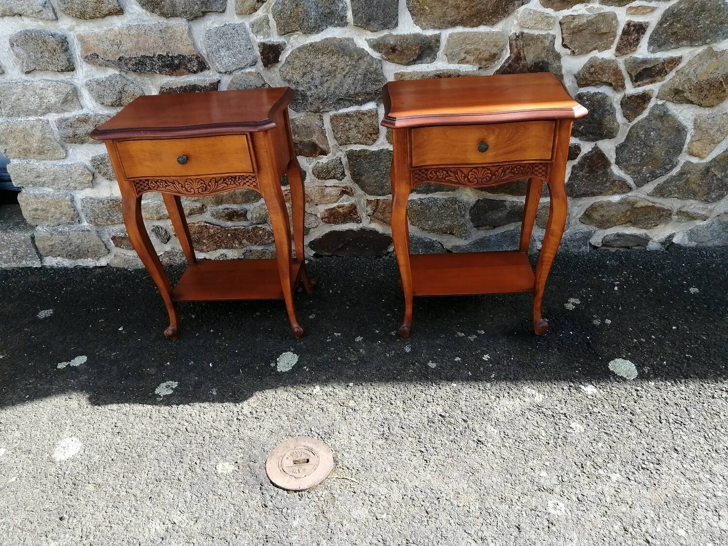 Pair of bedside tables