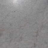 Marble and wrought iron bistro table